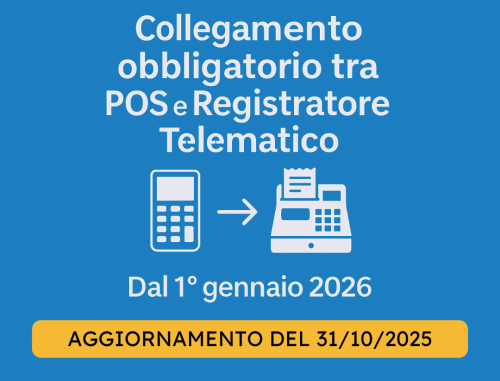 Collegamento POS e registratori telematici dal 2026
